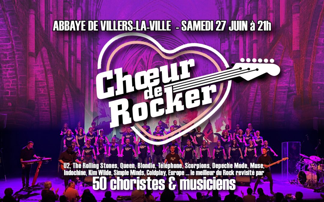 Choeur de Rocker à l&rsquo;Abbaye de Villers